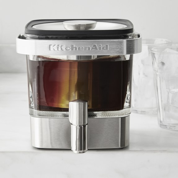 KitchenAid KCM4212SX Cold Brew Coffee Maker-Brushed Stainless Steel, 28  ounce, 