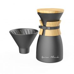 BLAGU Ceramic pour over coffee maker "GuruBlack" - 700ml